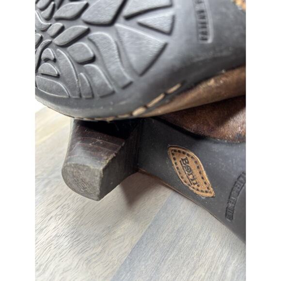 Born Brown Bittersweet Ankle Leather Boots US Size 6 - Picture 11 of 11